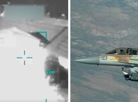 ABD ve İsrail, İran'ı böyle vurdu! Yeni saldırıların görüntüleri yayınlandı