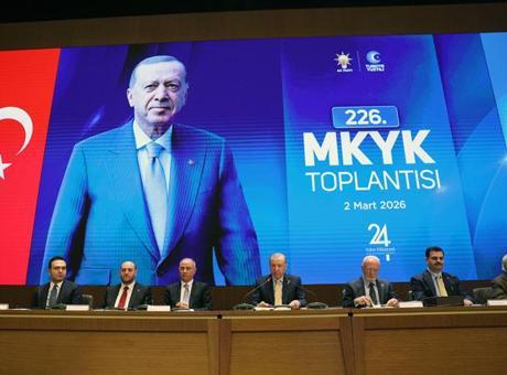 AK Parti MKYK Erdoğan başkanlığında toplandı