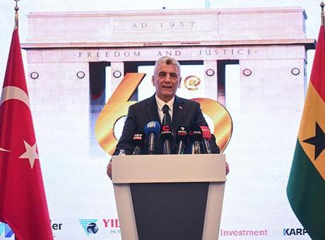Bakan Bolat: Gana ile ticaret hacmi hedefimiz 1 milyar dolar