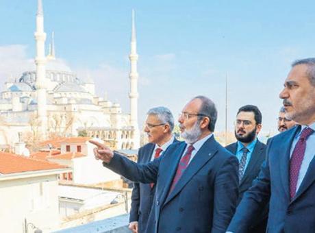 Bakan Fidan’dan Görmez’e ziyaret