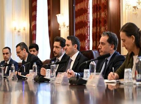 Bakan Gürlek, Türkiye Barolar Birliği Başkanı Erinç Sağkan ve beraberindeki heyetle görüştü