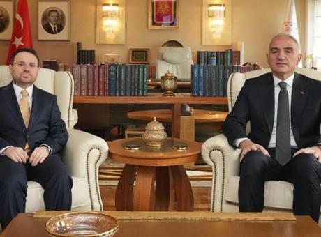 Bakan Gürlek'ten Bakan Ersoy'a ziyaret