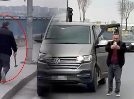Çekiçle kavgaya geliyordu, böyle çark etti: 180 bin lira ceza hayırlı olsun
