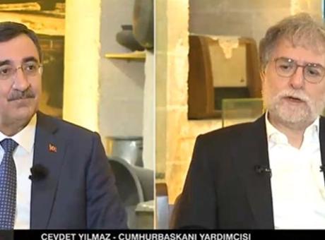 Cumhurbaşkanı Yardımcısı Cevdet Yılmaz, Tarafsız Bölge'de