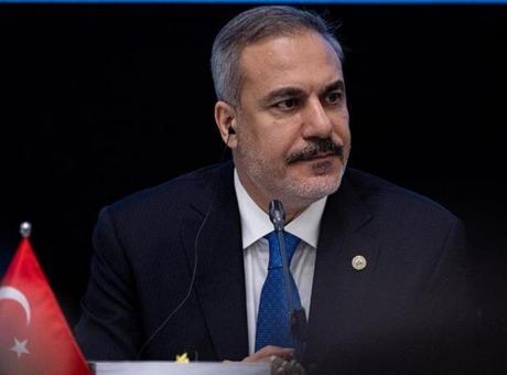 Dışişleri Bakanı Hakan Fidan, ABD'li Tom Barrack'ı kabul etti