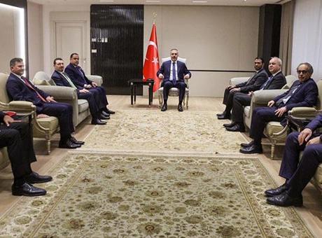 Dışişleri Bakanı Hakan Fidan, büyükelçileri kabul etti