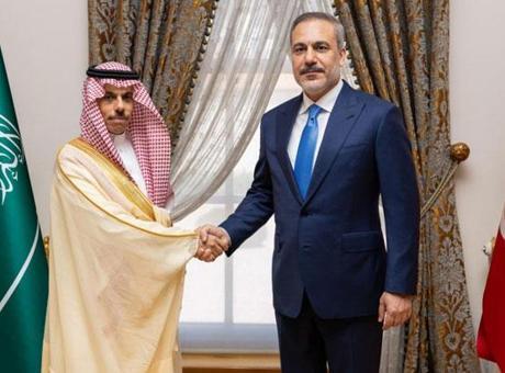 Dışişleri Bakanı Hakan Fidan, Suudi Arabistanlı mevkidaşı ile görüştü