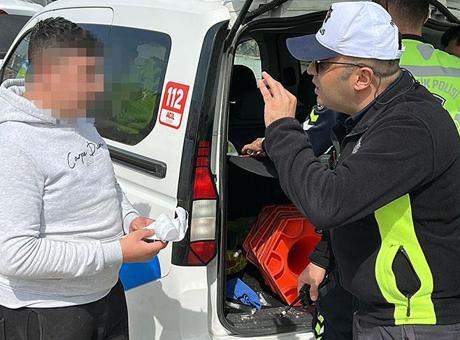 Ehliyetsiz sürücüye 399 bin lira ceza!