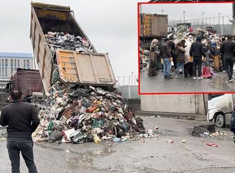 Esenyurt'te çöp kamyonundaki servet! Didik didik arandı, bulundu