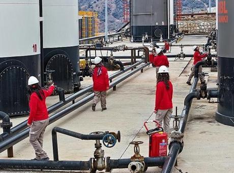 Gabar'da Türkiye'nin enerjisine güç katan kadınlar 8 Mart'ta da görev başında