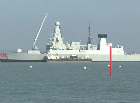 İngiliz savaş gemisi HMS Dragon Doğu Akdeniz'de! 'Bölgede son 15 yılın en büyük hava gücü'