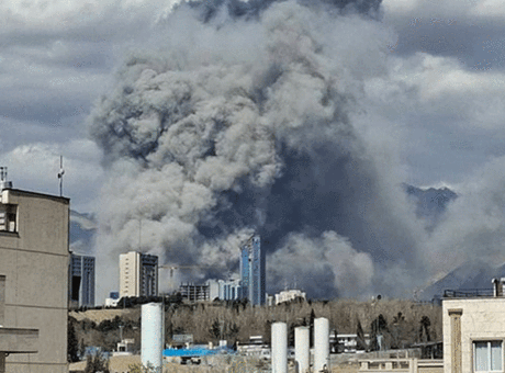 İran’ın başkenti Tahran’da art arda patlamalar meydana geldi