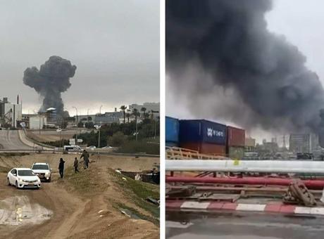 İsrail'de siren sesleri dinmiyor: İran misillemesi sonrası dev sanayi bölgesi alevler içinde!