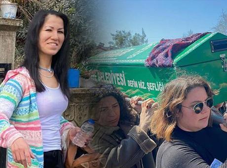 Kadınlar gününde katledilen Sermin toprağa verildi! Tabutunu kadınlar omuzladı