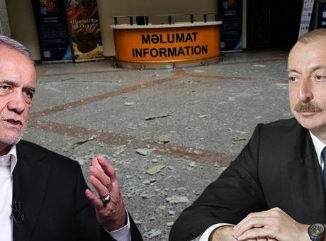 Nahçıvan'a isabet eden dron sonrası ilk temas! Pezeşkiyan, Aliyev ile görüştü