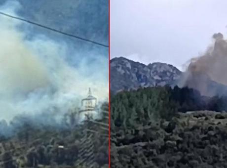 Osmaniye'de orman yangını! Ekipler olay yerine sevk edildi