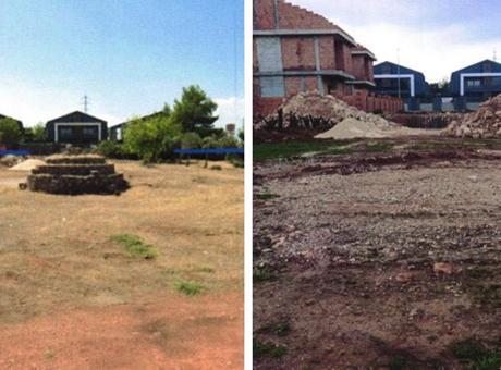 Roma dönemine ait sarnıç yok edildi!