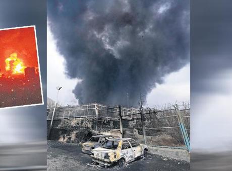 Savaşın bir başka tehlikeli yüzü! Zehirli yağmur endişesi