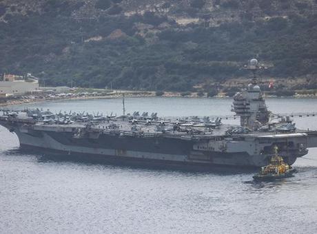 SON HABER: ABD'nin dev uçak gemisi USS Gerald R. Ford Girit'e çekilmişti! Başka sorunları olduğu da ortaya çıktı