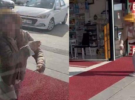 Yer: Kayseri! Fark ücretini ödemek istemeyen kadın eczaneye taşla saldırdı