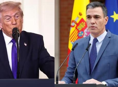 ABD Başkanı Trump'tan İspanya Başbakanı Sanchez'e zehir zemberek sözler! 'Ne kadar kötü durumda olduklarına bakan oldu mu?'