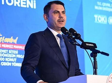 Bakan Kurum: İstanbul'da şehit ailelerinin tamamı hak sahibi oldu