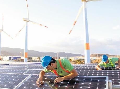 Elektrikte güneşin yükselişi