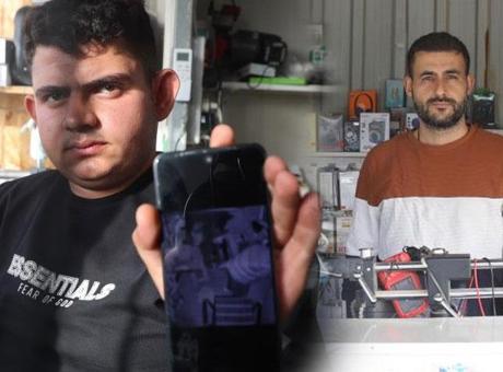 Görüntüleri izleyince şoke oldu! 'Sadece sıfır telefonları al’