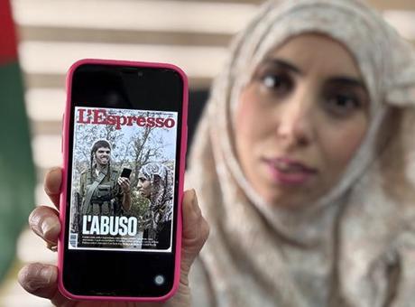 İsrail'i rahatsız etmişti! İtalyan dergisinin kapağındaki Filistinli avukat ilk kez konuştu: 'Bu topraklardan vazgeçmeyeceğiz'