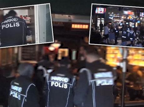 Kadıköy'de uyuşturucu operasyonu! Eğlence mekanları ve çevresi abluka altında
