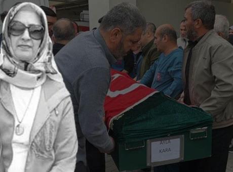 Kahramanmaraş'ta büyük acı! Ayla öğretmenin eşi cenazede fenalaştı