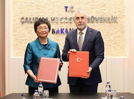 Türkiye ile Çin arasında imzalar atıldı! İstihdam, çalışma ve sosyal güvenlik alanlarında işbirliği
