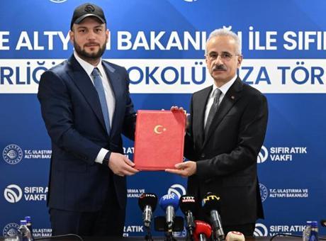 Ulaştırma Bakanlığı ve Sıfır Atık Vakfı arasında iş birliği protokolü!