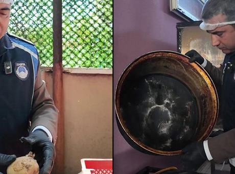 Yemek firmasında skandal görüntü! Zabıta bile isyan etti: ‘Birisi yese ölür’