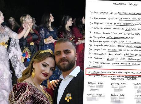 14 maddelik ‘yasak’ listesi yayınlandı! Aşiretlerin 'kadın' kararı tepki çekti... Kural ilk düğünde delindi