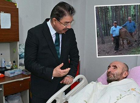 Bir geyik hayatını kararttı! 38 yıllık çoban 2.5 yıldır yatağa bağımlı yaşıyor