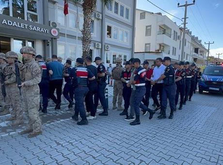 Daltonlar suç örgütüne darbe: 10 tutuklama