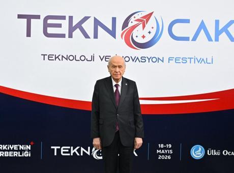 MHP Genel Başkanı Bahçeli, TEKNOCAK Teknoloji ve İnovasyon Festivali'ni ziyaret etti