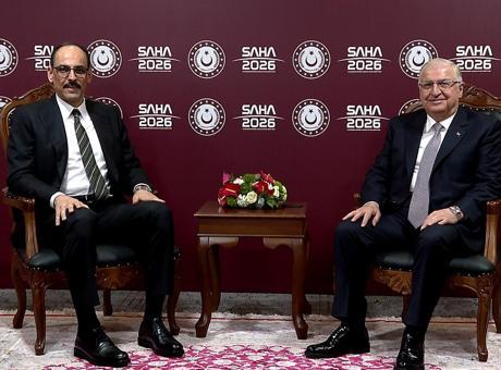 Milli Savunma Bakanı Güler, MİT Başkanı Kalın ile görüştü