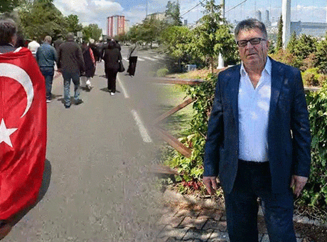 Şehit cenazesinde yürek yakan ölüm! Türk bayrağını üstüne sarıp konuştu, dakikalar sonra yere yığıldı