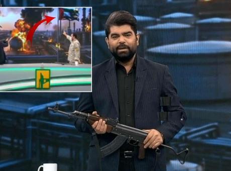 SON DAKİKA İRAN HABERLERİ: Canlı yayında silah çekti! İran TV'sinde şoke eden anlar...