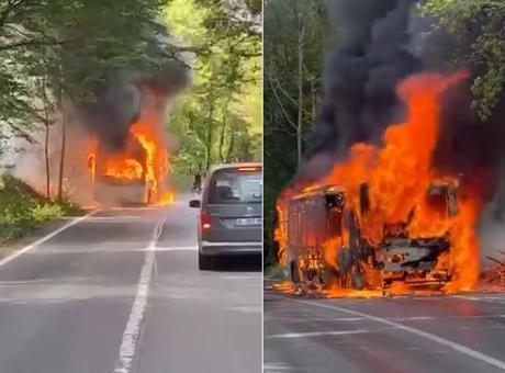 Son dakika... İstanbul'da İETT otobüsünde yangın