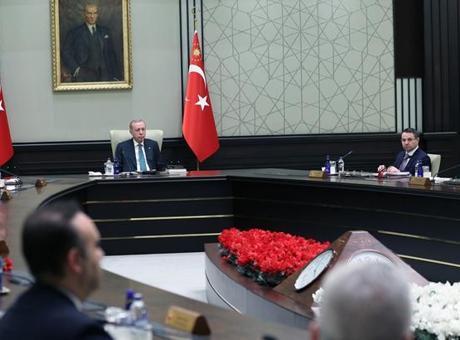 Son dakika: Kabine, Cumhurbaşkanı Erdoğan'ın başkanlığında toplandı