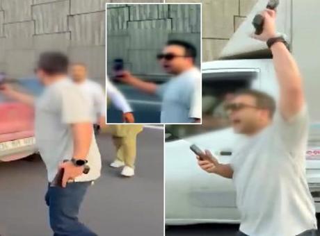 Trafikte tartıştığı kişinin önünü kesen polis silahını çekti: Sana hayatında yazılabilecek en ağır cezayı yazacağım