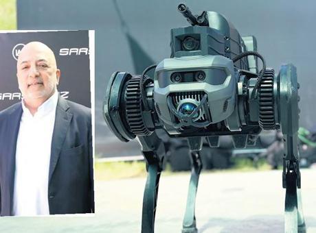 Yerli ilk silahlı robot ‘SARBOT’ görücüye çıktı