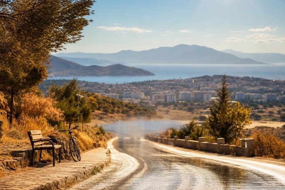 Fethiye ve Burdur için yaz havasını anlatan foto-gerçekçi editoryal sahne