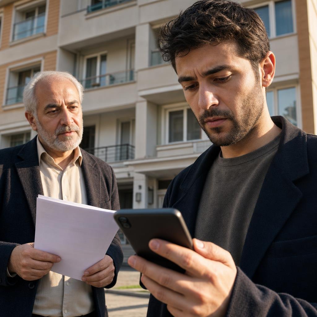 Kira artışı bildirimini kontrol eden kiracı